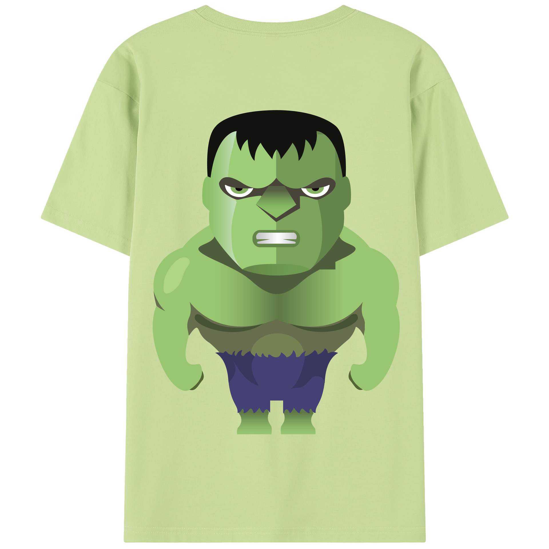（画像用） アベンジャーズ The Avengers 綿100％半袖Tシャツ（背面プリント）